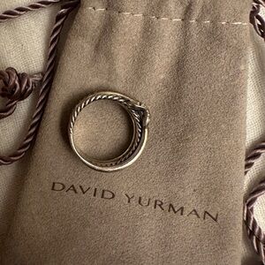 David yurman crossover diamond ring size 6